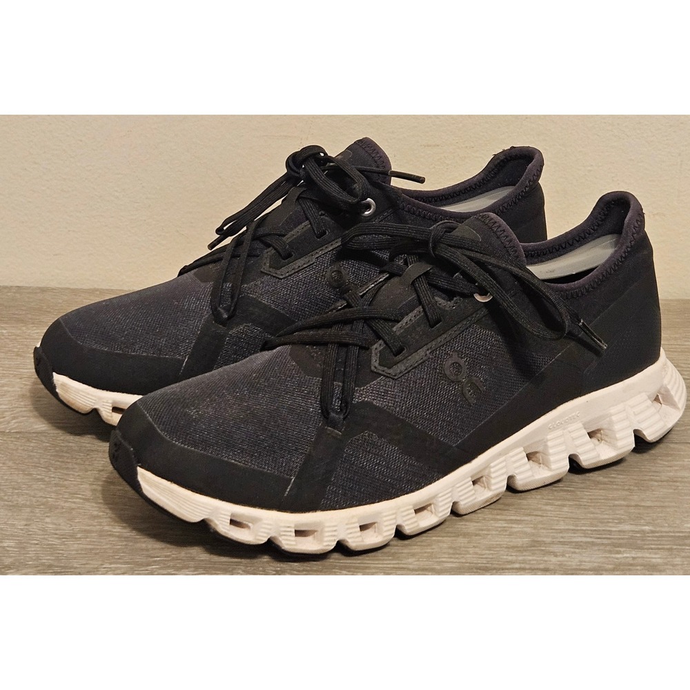On Cloud X 3 AD Women's Running Shoes Black White Helion CloudTec Size 8